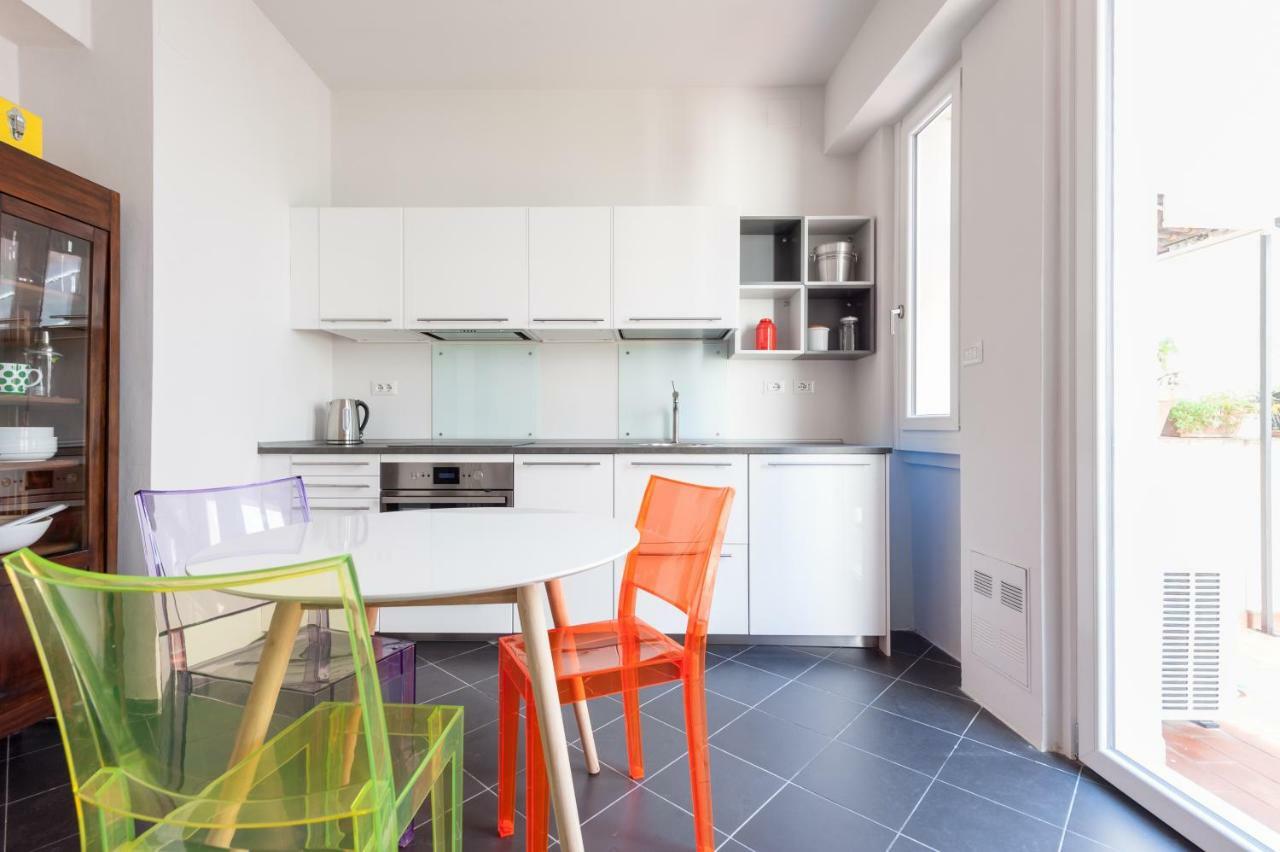 Downtown Apt Quiet With Terrace And Lift Florenţa Exterior foto