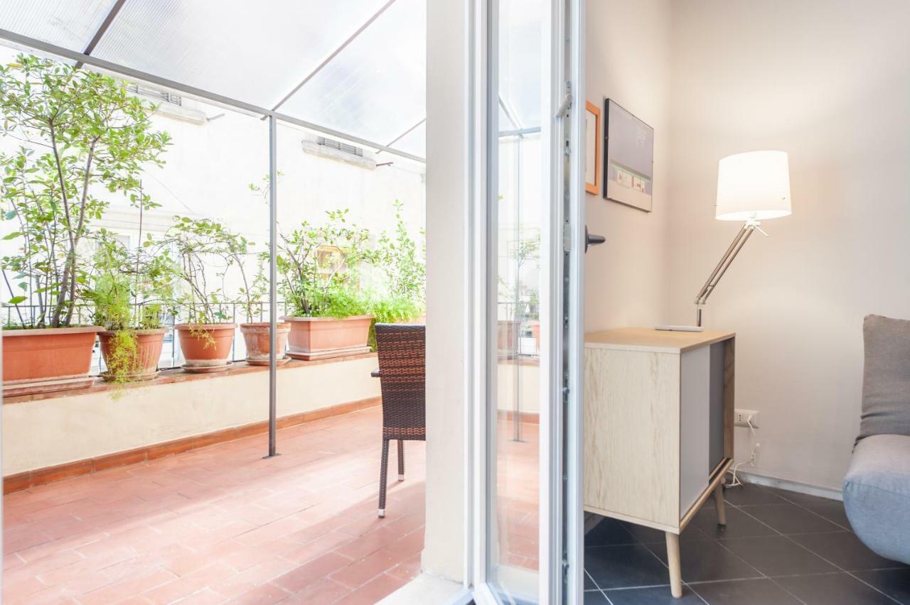 Downtown Apt Quiet With Terrace And Lift Florenţa Exterior foto